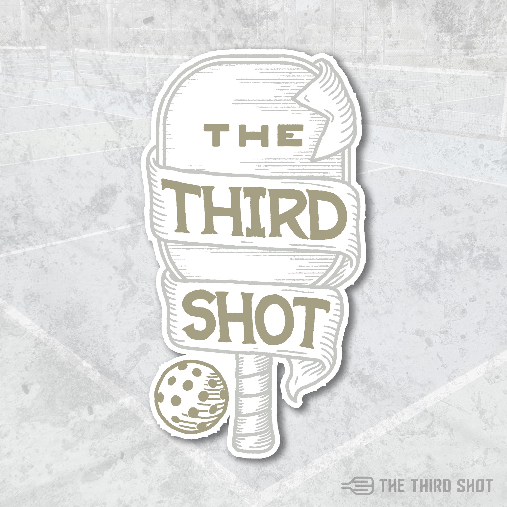 Foundry - Pickleball Sticker