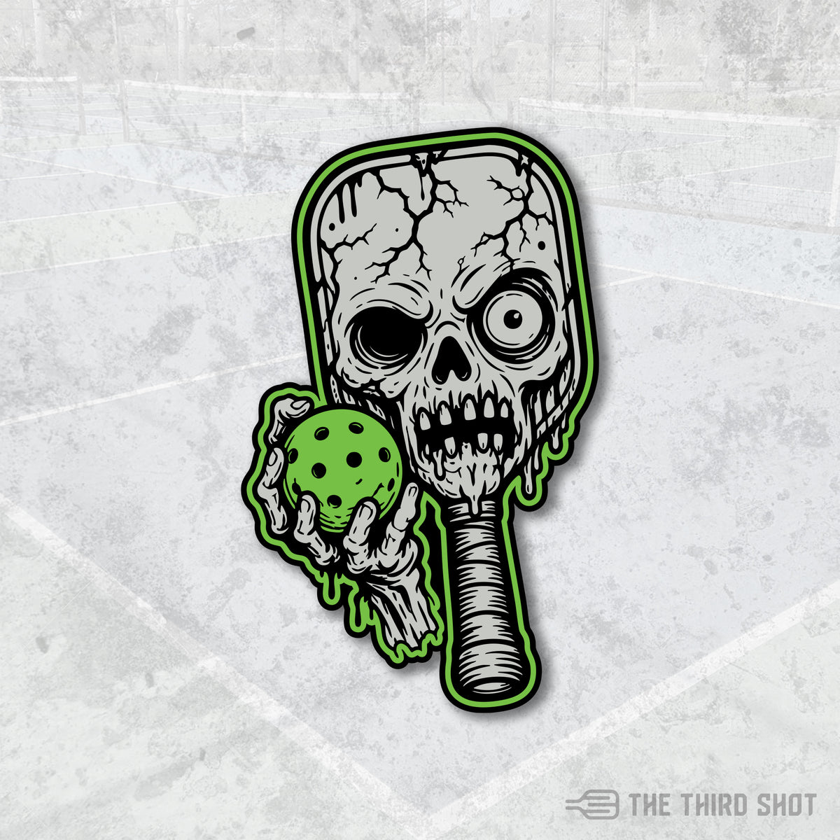Haunt - Pickleball Sticker