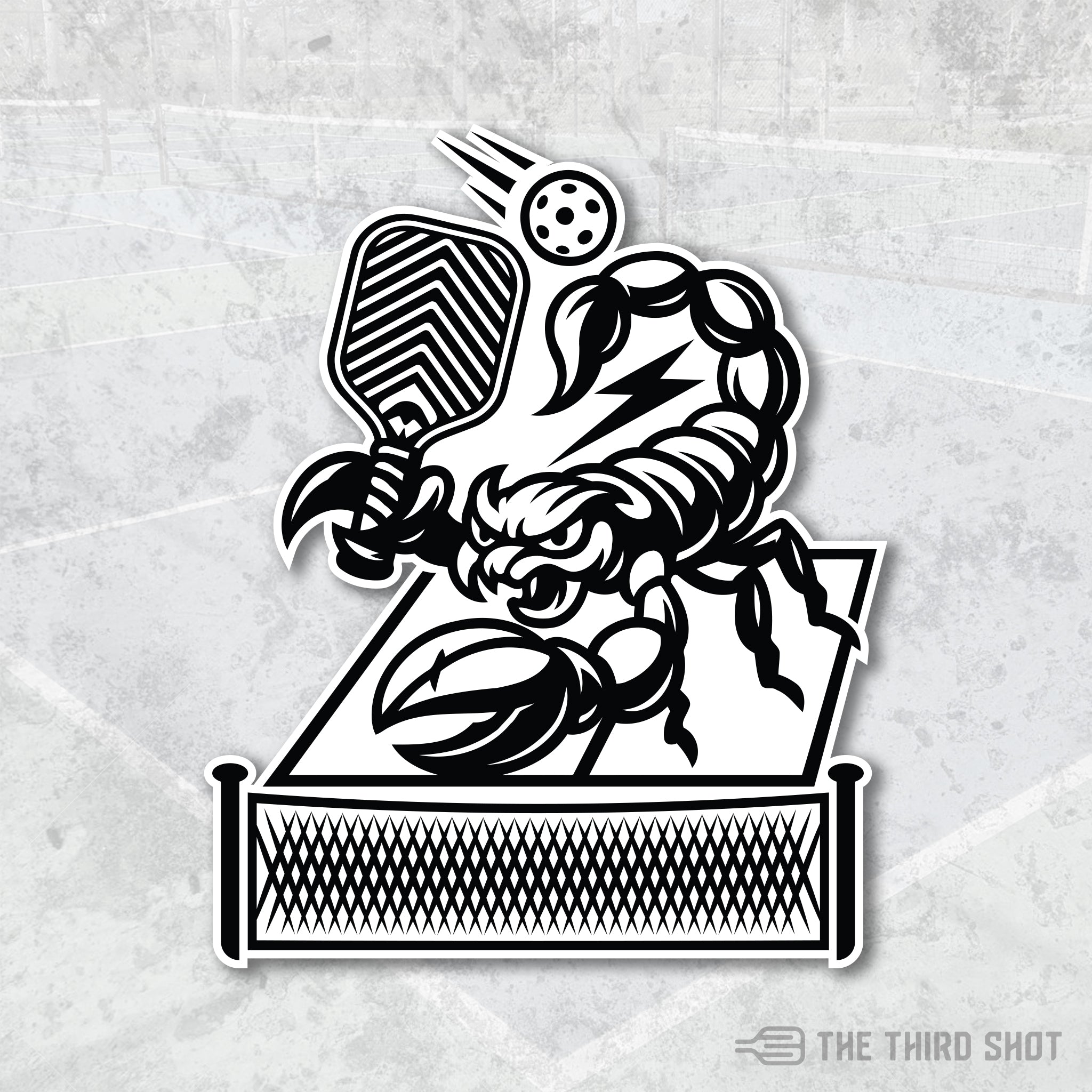 Sting - Pickleball Sticker