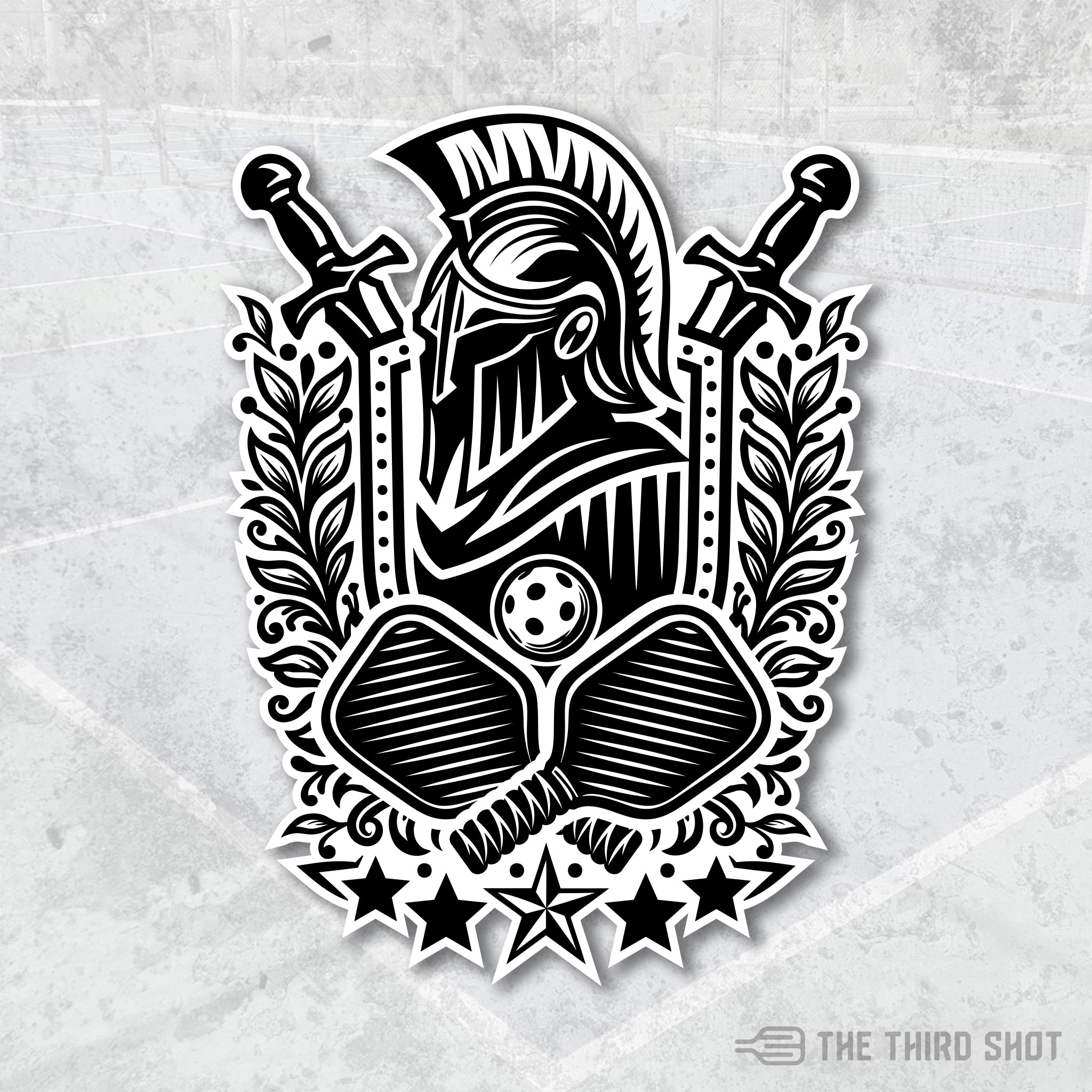 Titan - Pickleball Sticker